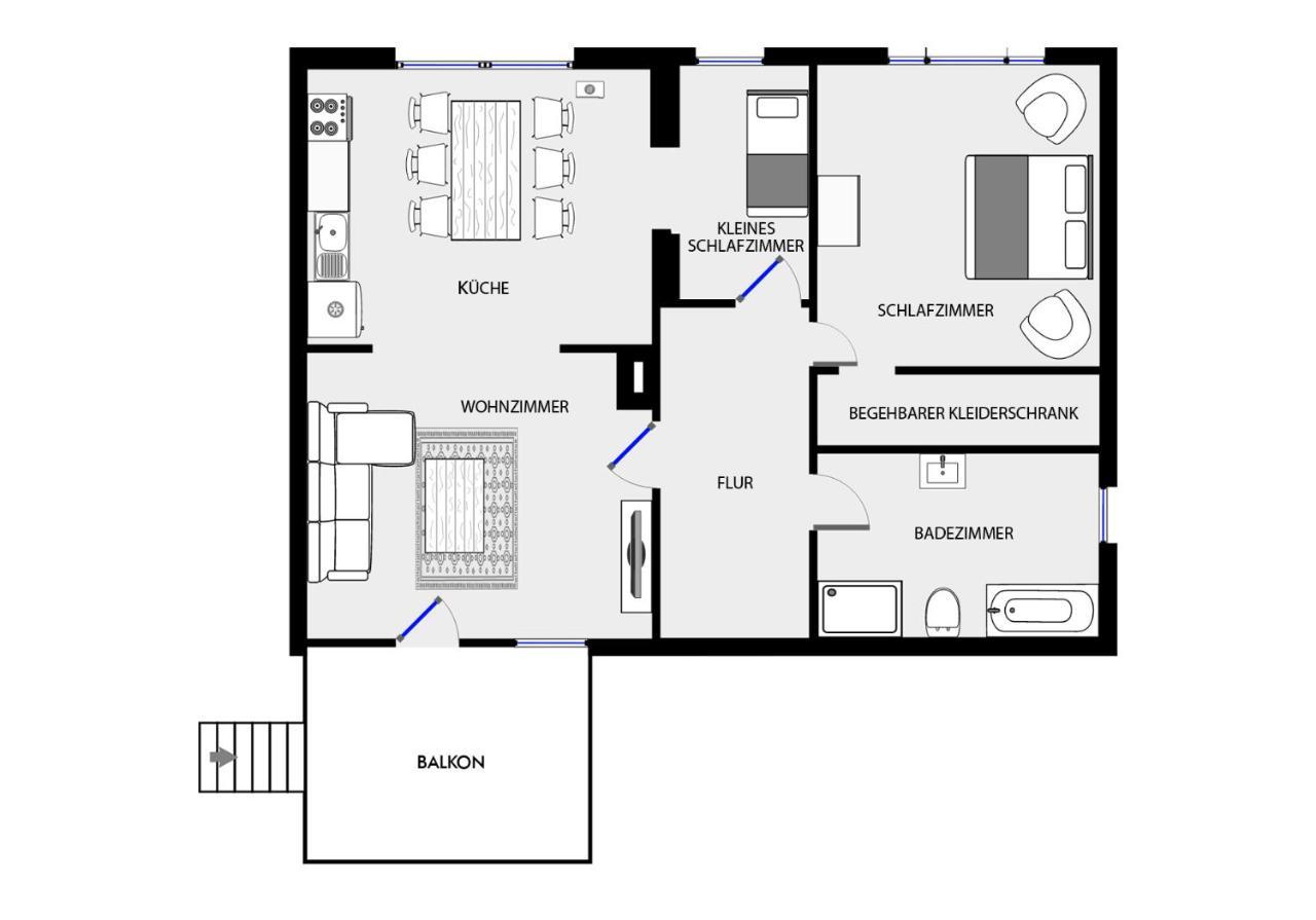 Ferienwohnung Zur Alten Ziegelei Bad Emstal Buitenkant foto